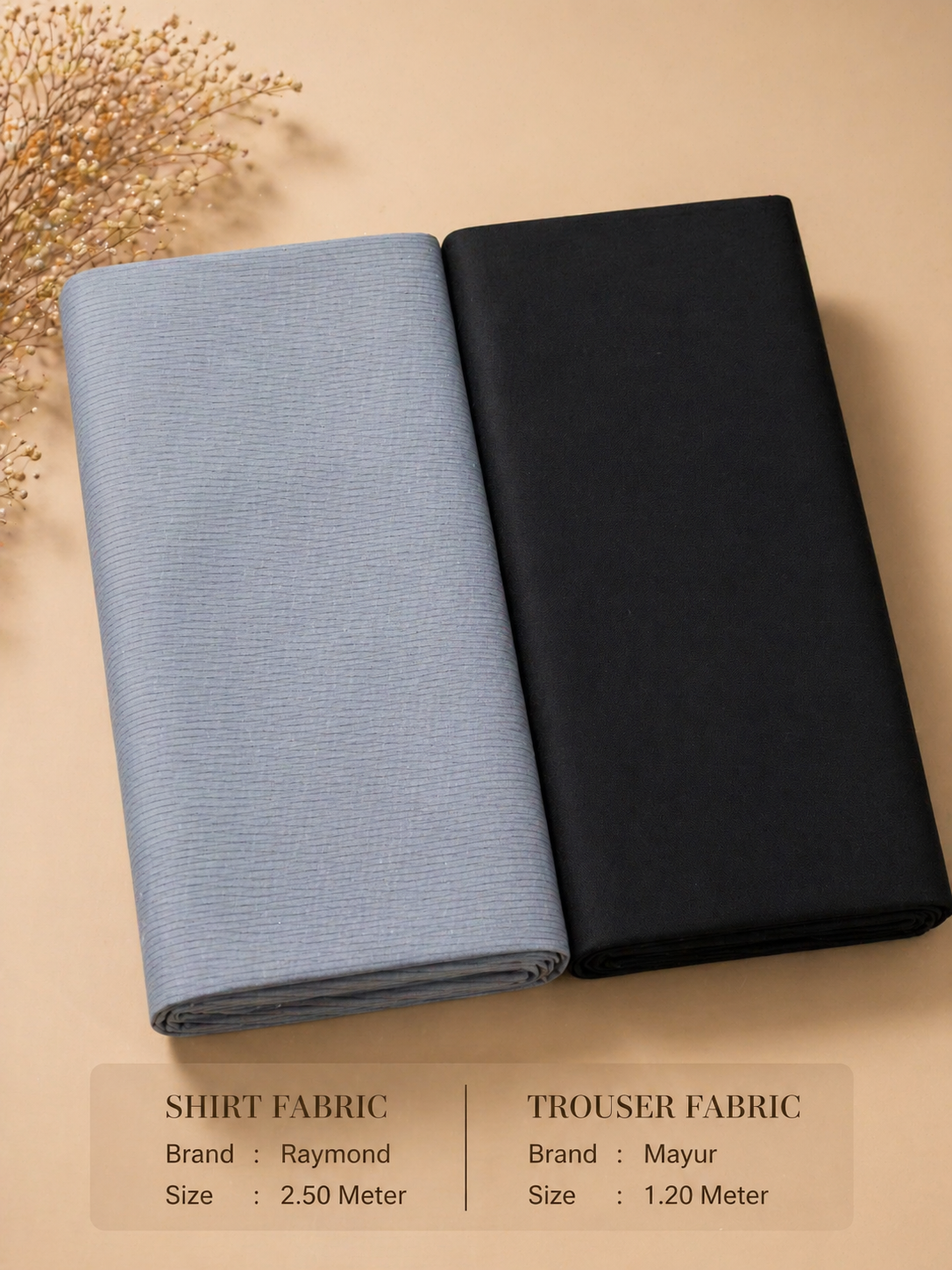 Raymond shirt with Mayur Trouser