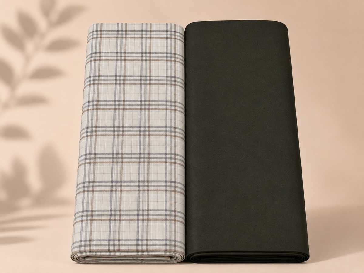 Raymond shirt with Vimal trouser
