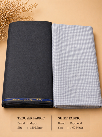 Raymond shirt with Mayur Trouser