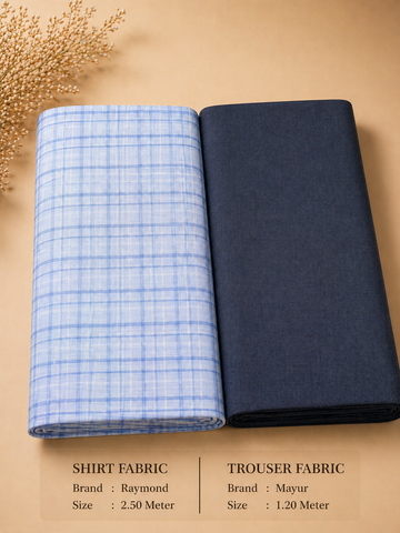 Raymond shirt with Mayur Trouser