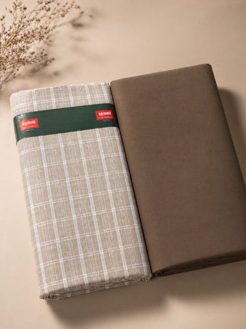 Raymond shirt with Mayur Trouser