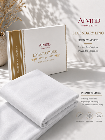 Arvind Legendary Lino – Premium Linen Shirting & Suiting
