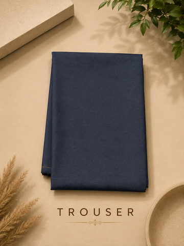 Premium Men's Shirt & Trouser Fabric Combo – 2.40M Shirt & 1.20M Trouser | Unstitched Formal Fabric