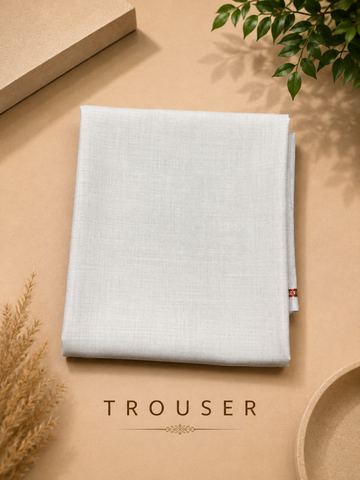 Premium Men's Shirt & Trouser Fabric Combo – 2.40M Shirt & 1.20M Trouser | Unstitched Formal Fabric