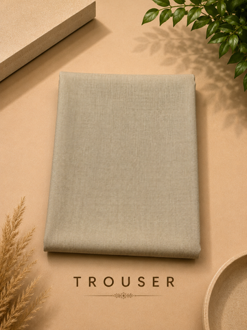 Premium Men's Shirt & Trouser Fabric Combo – 2.40M Shirt & 1.20M Trouser | Unstitched Formal Fabric
