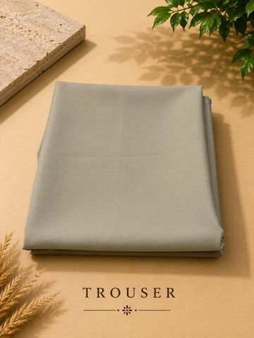 Premium Men's Shirt & Trouser Fabric Combo – 2.40M Shirt & 1.20M Trouser | Unstitched Formal Fabric