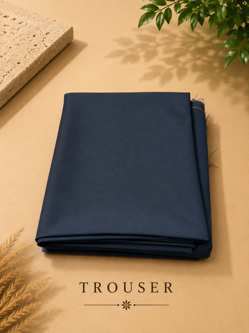 Premium Men's Shirt & Trouser Fabric Combo – 2.40M Shirt & 1.20M Trouser | Unstitched Formal Fabric