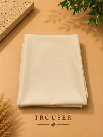 Premium Men's Shirt & Trouser Fabric Combo – 2.40M Shirt & 1.20M Trouser | Unstitched Formal Fabric