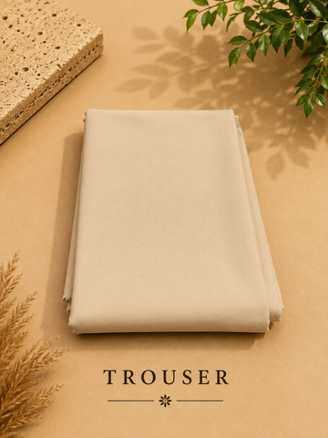 Premium Men's Shirt & Trouser Fabric Combo – 2.40M Shirt & 1.20M Trouser | Unstitched Formal Fabric