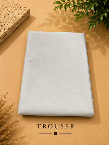 Premium Men's Shirt & Trouser Fabric Combo – 2.40M Shirt & 1.20M Trouser | Unstitched Formal Fabric