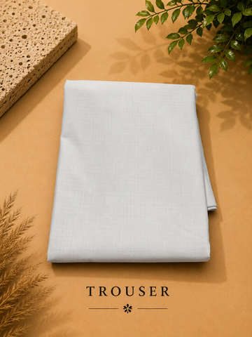 Premium Men's Shirt & Trouser Fabric Combo – 2.40M Shirt & 1.20M Trouser | Unstitched Formal Fabric