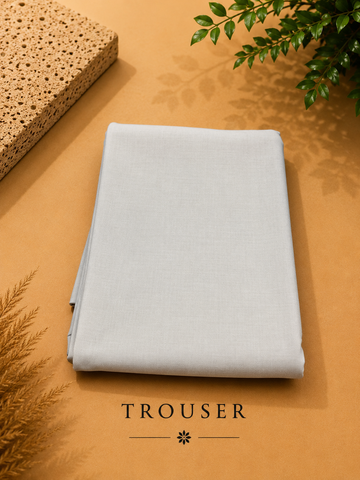Premium Men's Shirt & Trouser Fabric Combo – 2.40M Shirt & 1.20M Trouser | Unstitched Formal Fabric