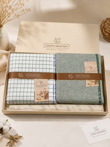 Linen Mantra Premium Cotton Linen Combo
