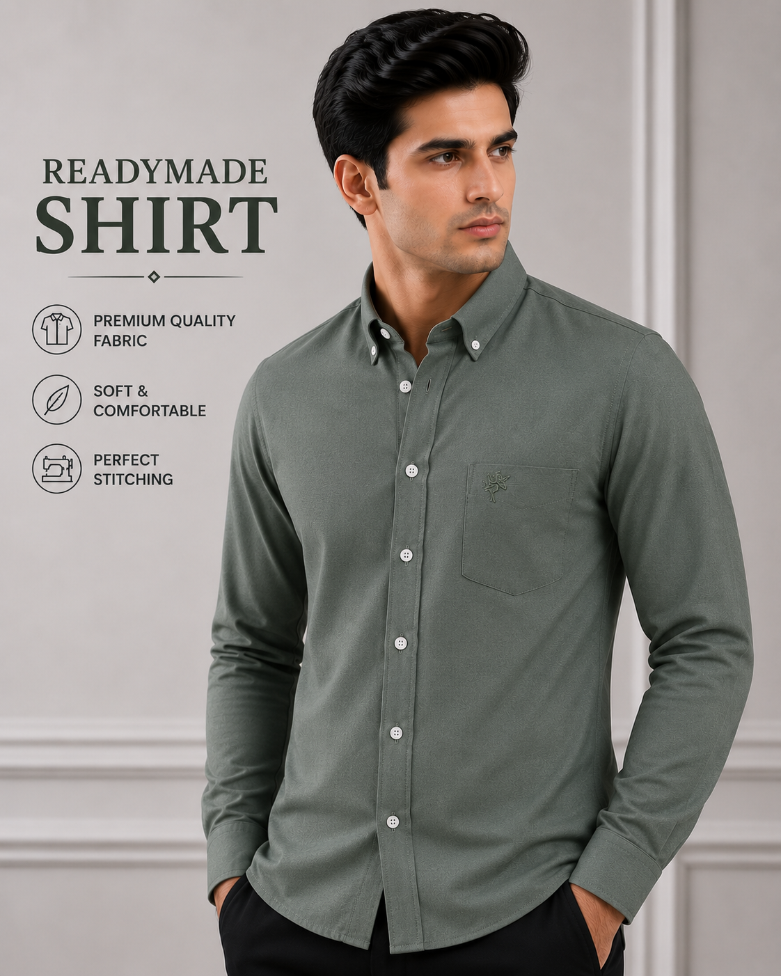 Premium Readymade Shirt for Men