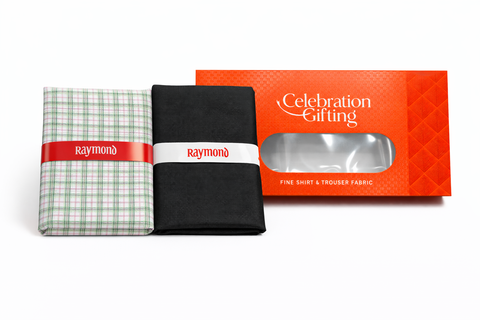 RAYMOND Fine Fabric Combo (Shirt 2.50 Pant 1.30)