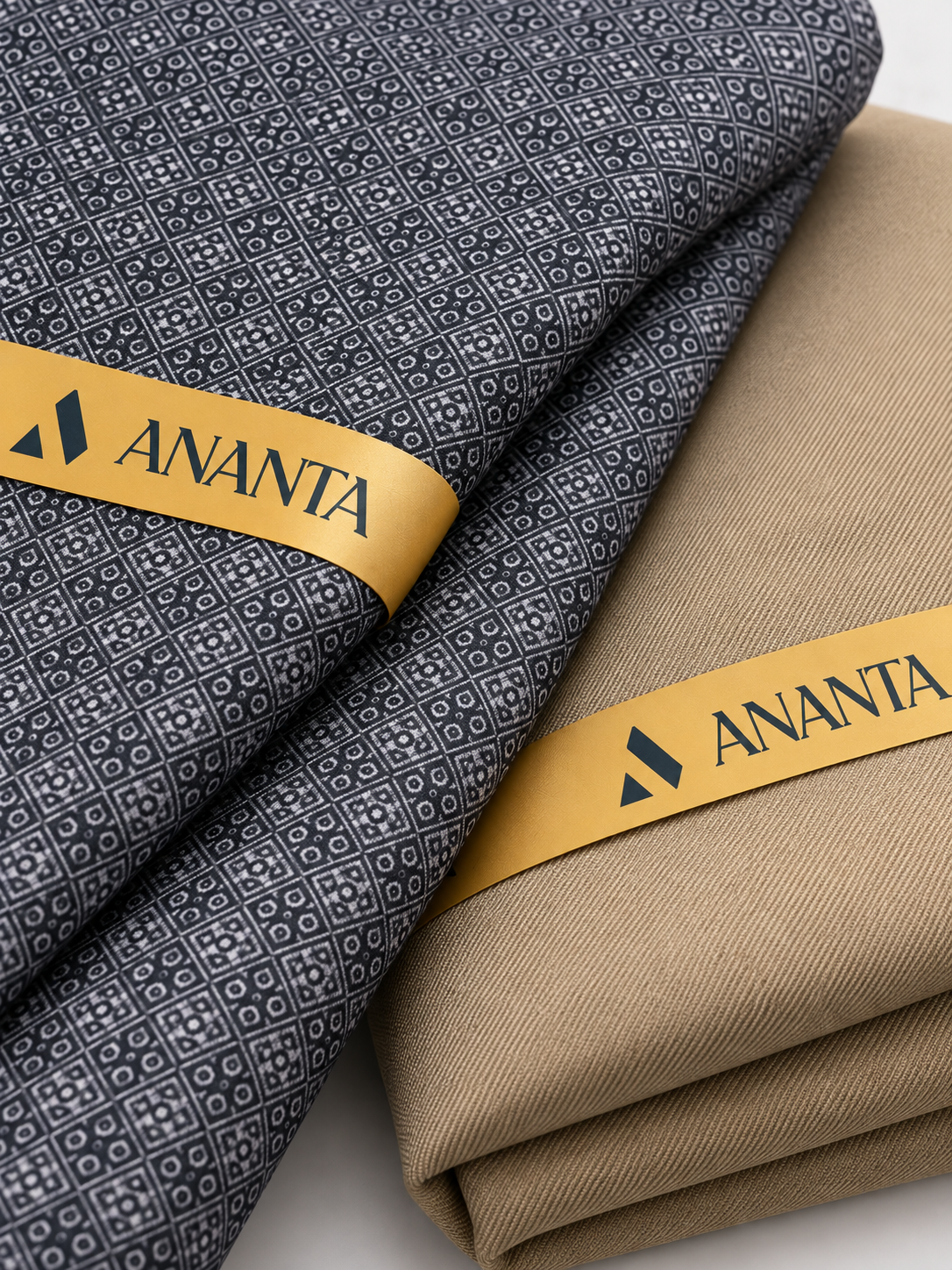 ANANTA Premium Shirt & Suiting Fabric Combo – Elegant Design