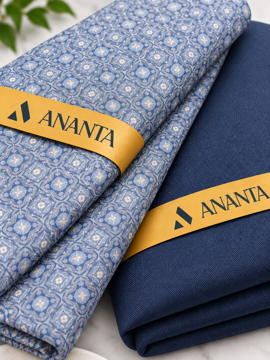 ANANTA Premium Shirt & Suiting Fabric Combo – Elegant Design