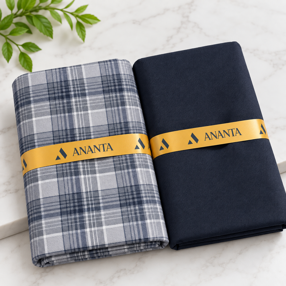 ANANTA Premium Shirt & Suiting Fabric Combo – Elegant Design