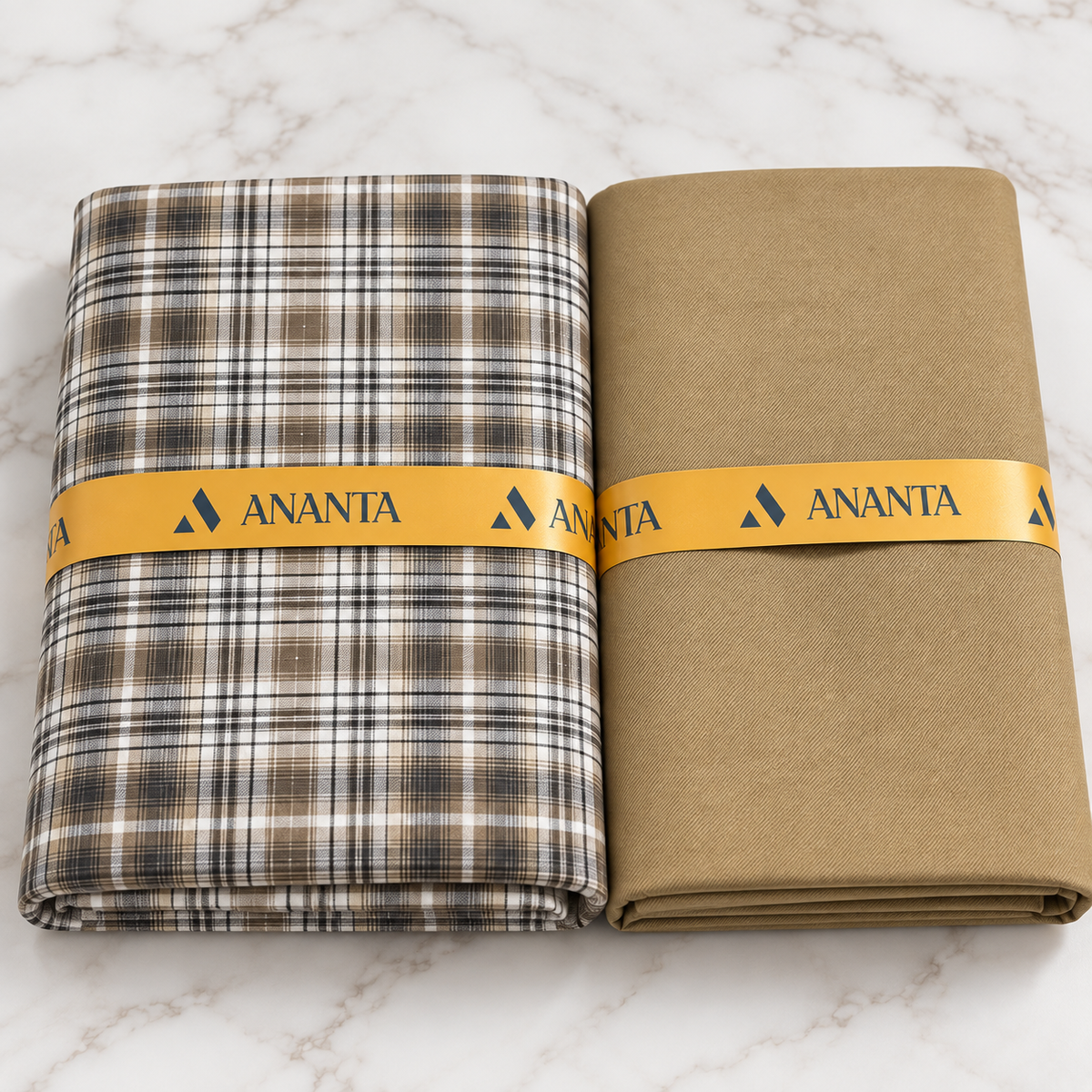 ANANTA Premium Shirt & Suiting Fabric Combo – Elegant Design