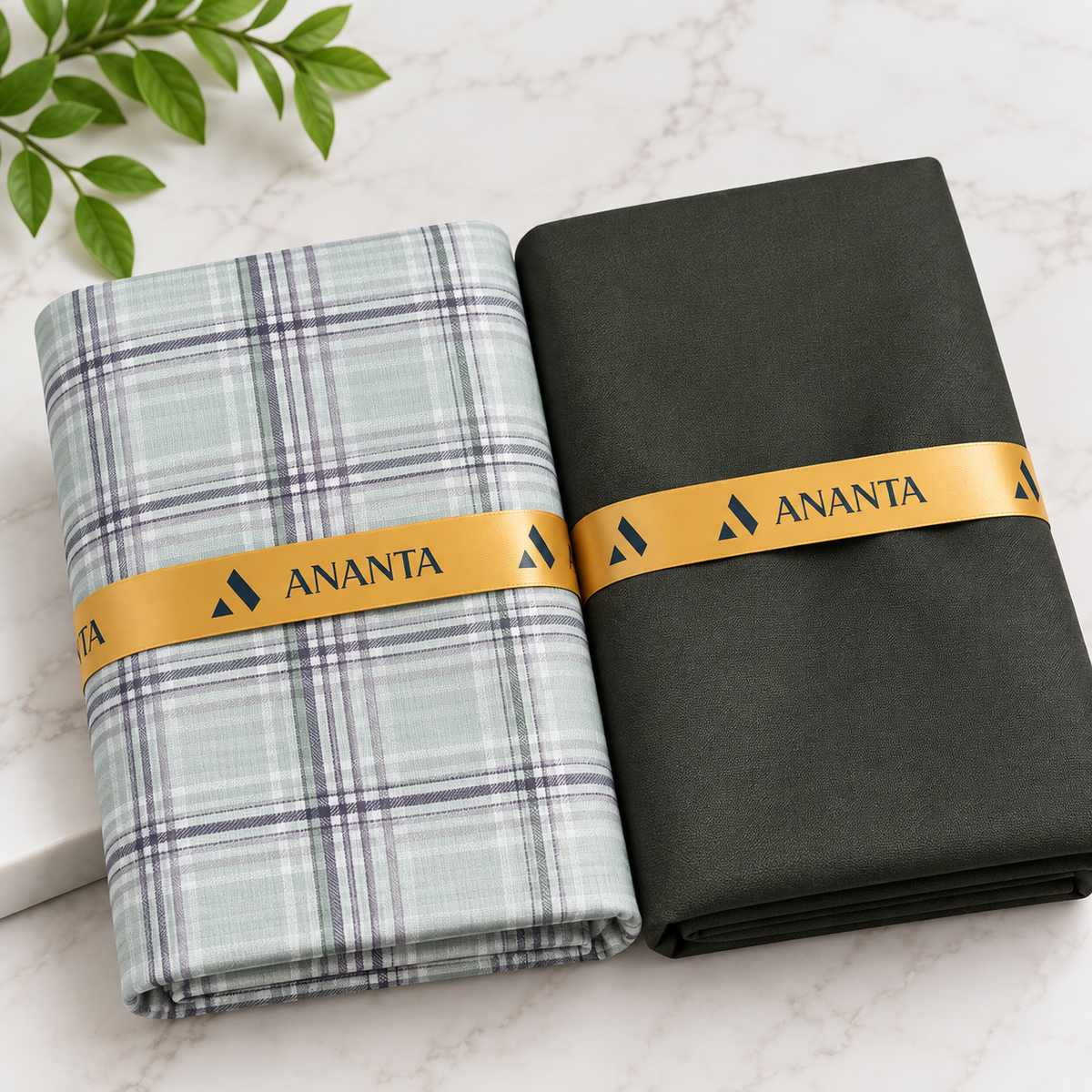 ANANTA Premium Shirt & Suiting Fabric Combo – Elegant Design