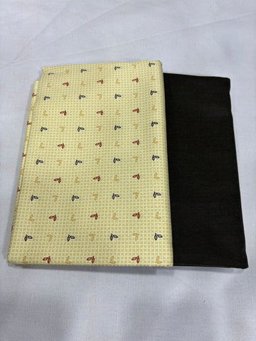 Bandhan Unstitched Fabric Combo Pack for Shirt & Pant
