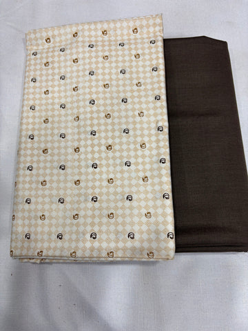 Bandhan Unstitched Fabric Combo Pack for Shirt & Pant