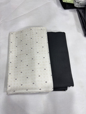 Bandhan Unstitched Fabric Combo Pack for Shirt & Pant