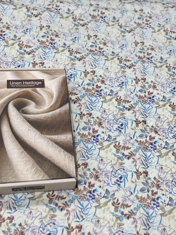 Linen Heritage Premium Floral Shirt Fabric