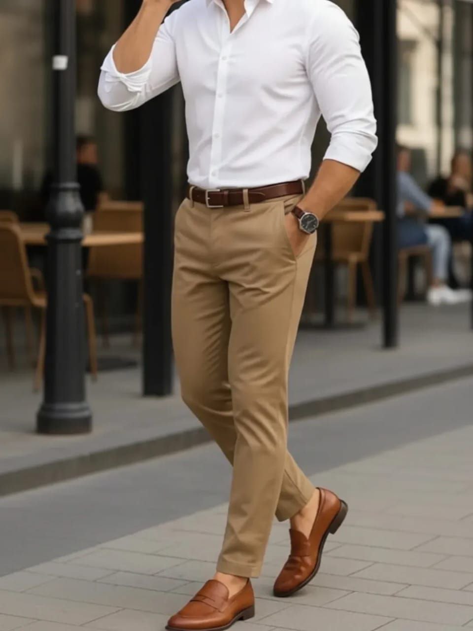 Giza Cotton Shirt & Trouser Unstitched Fabric Set