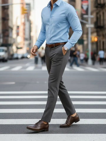 Giza Cotton Shirt & Trouser Unstitched Fabric Set